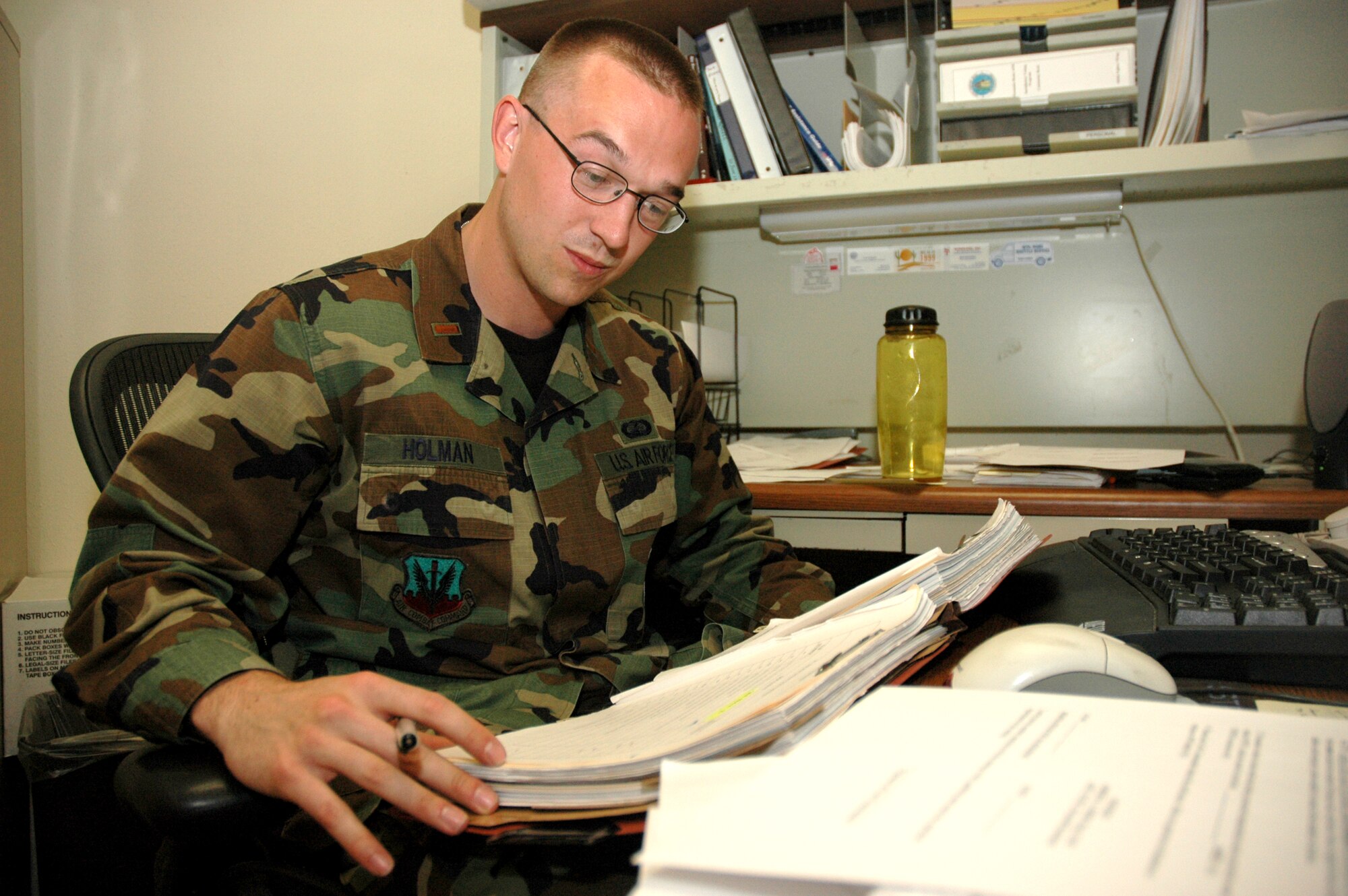 Warrior of the week 366th CONS > Mountain Home Air Force Base