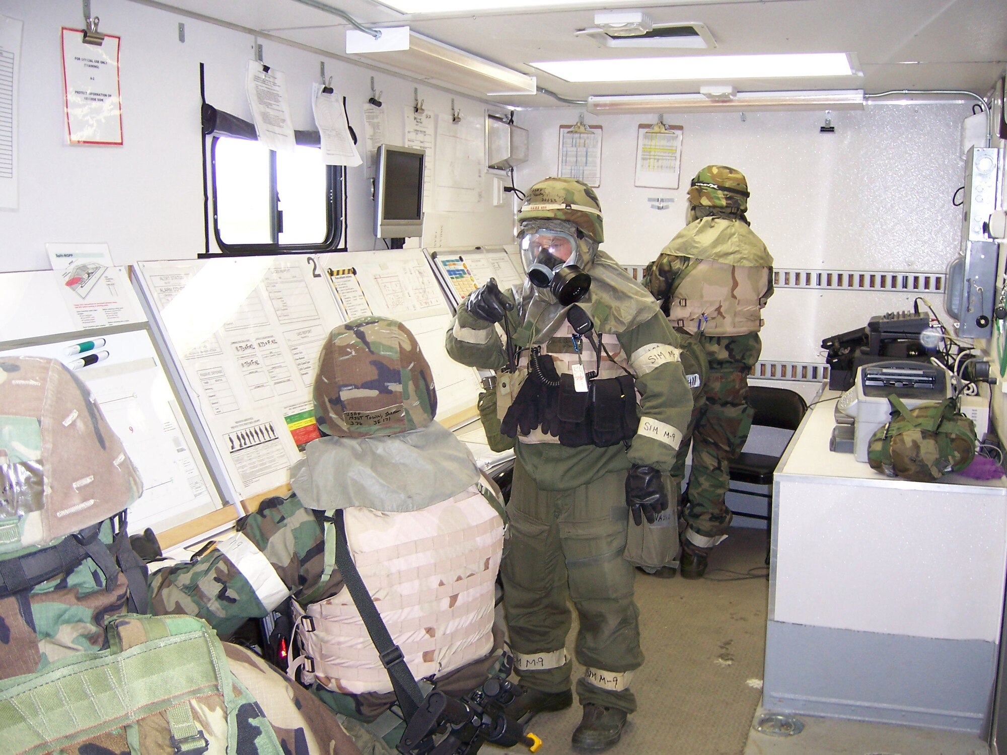 ack at the 219th spoke location. The events took place during the 819th and 219th RED HORSE Squadron’s Operational Readiness Inspection.  (Courtesy photo)