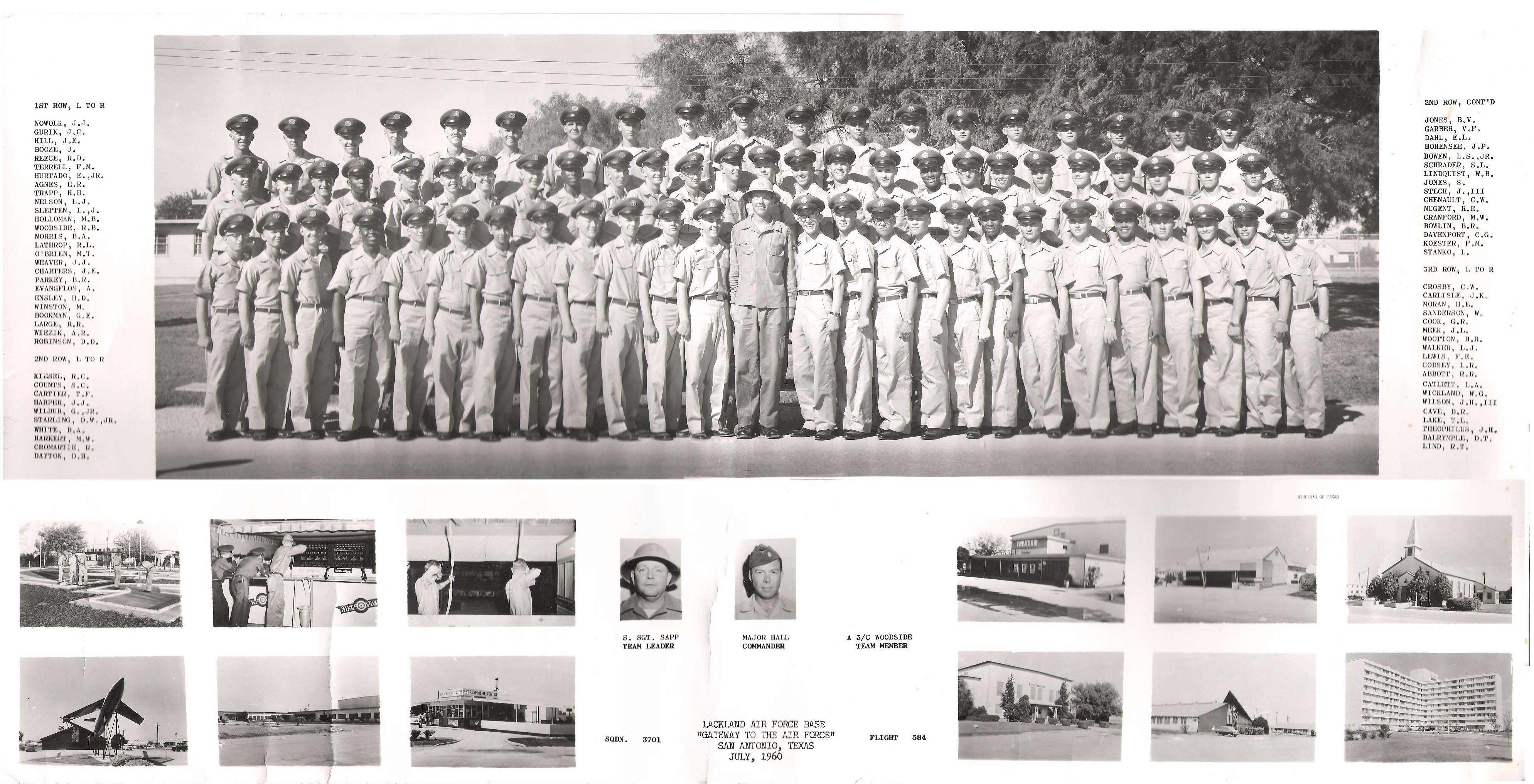 3701 Flt 584 Jul 1960