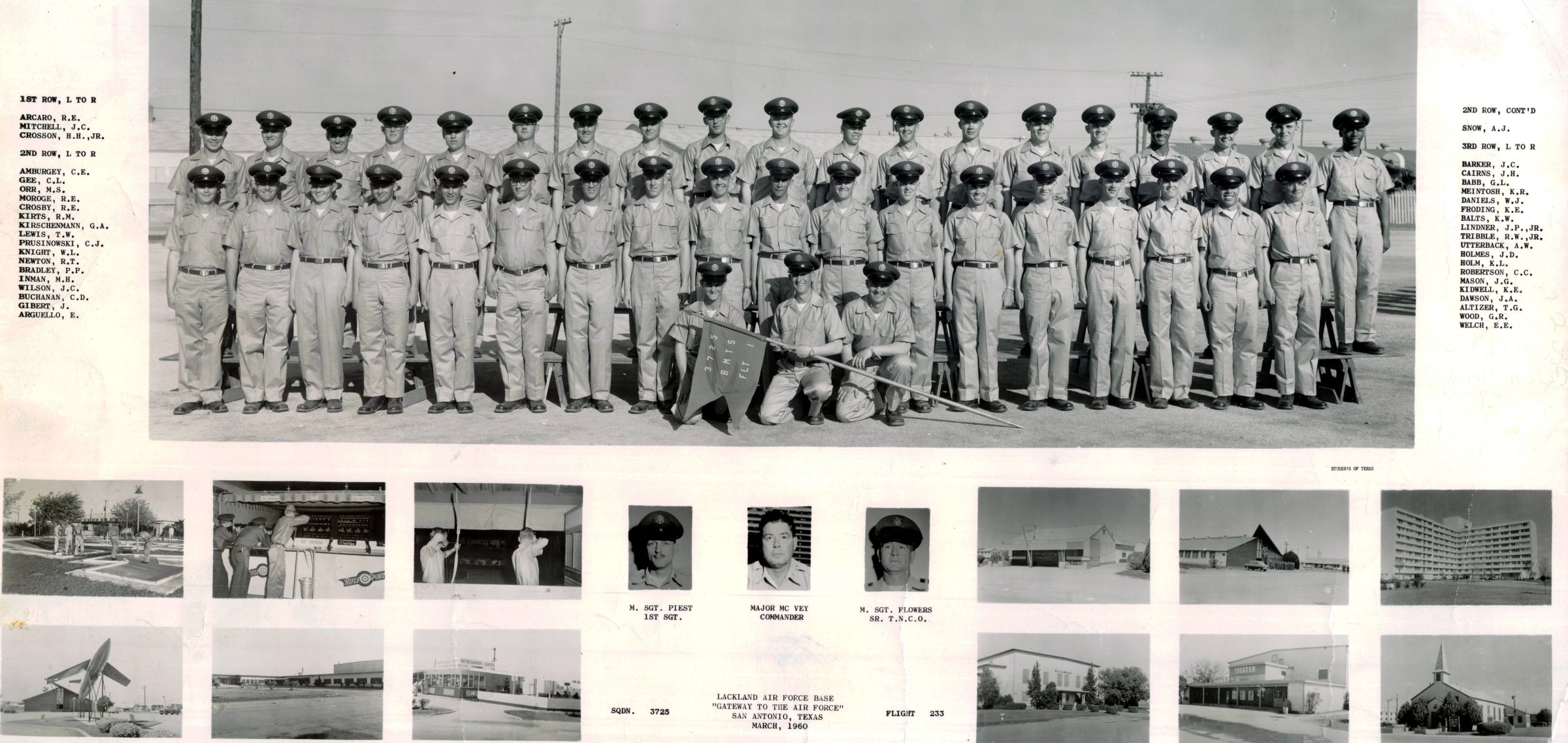 3725 Flt 233 Mar 1960