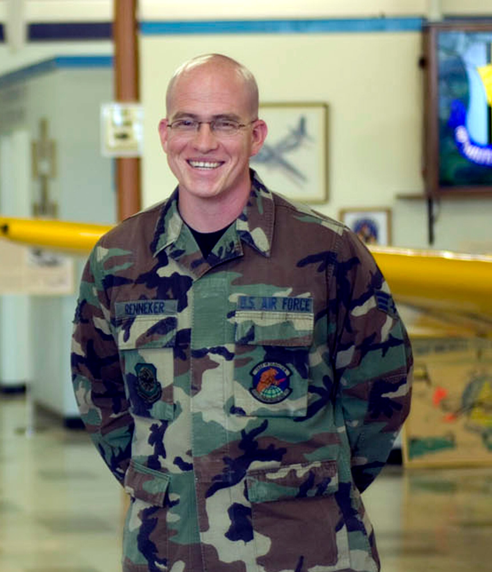Staff Sgt. Oscar Renneker, 60th Communications Squadron deployable satellite technician, was selected as Travis' Warrior of the Week. (U.S. Air Force photo)