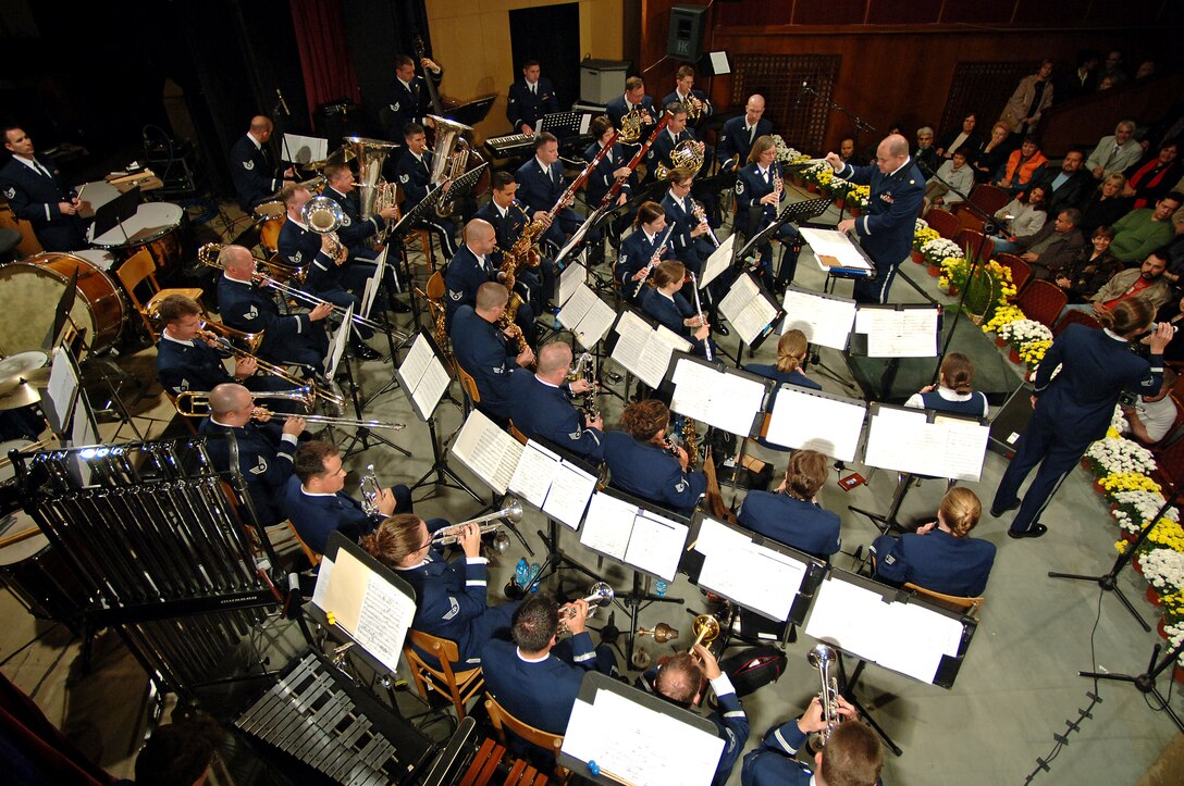 USAFE Band in Bulgaria