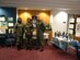 (Left to right) Master Sgt. Jennifer Noble-Slaton, 305th Air Mobility Wing BHM Chairperson, Master Sgt. Monica Holder, 108th Special Emphasis Program manager, and Col. Bill Spacy, 305th Air Mobility Wing vice commander, pose together in front of the winning Black History Month display Tuesday. The winning display included Buffalo Soldiers artifacts, African-American contributors to the military, Innovators of today and "first" African-American military accomplishment by individuals. Master Sgt. Donald Newlin, 108th ANG, brought in artifacts from his Great uncles "Buffalo Soldier" collection to enhance the static display created by Sergeant Holder. The items included a saddle, boots, hats, a scarf, gloves, a unit flag, musket and figurines dressed in replicated uniforms associated with the wars of that time frame. Staff Sgt. Tenisha Schexnayder, 108th ANG, also assisted with the display. Their display will remain standing this week. All personnel are invited to visit and experience the display in building 3327.