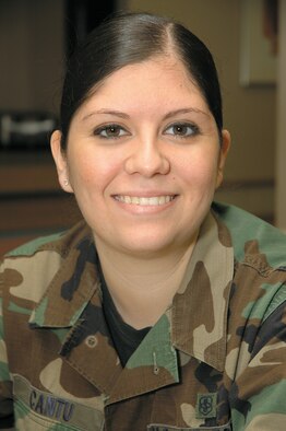 Nellis AFB, Nev., Warrior of the Week
Airman 1st Class Kristina Cantu,
99th Medical Support Squadron,
diet therapist
