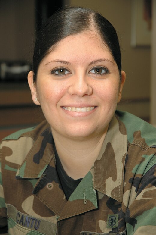 Nellis AFB, Nev., Warrior of the Week
Airman 1st Class Kristina Cantu,
99th Medical Support Squadron,
diet therapist
