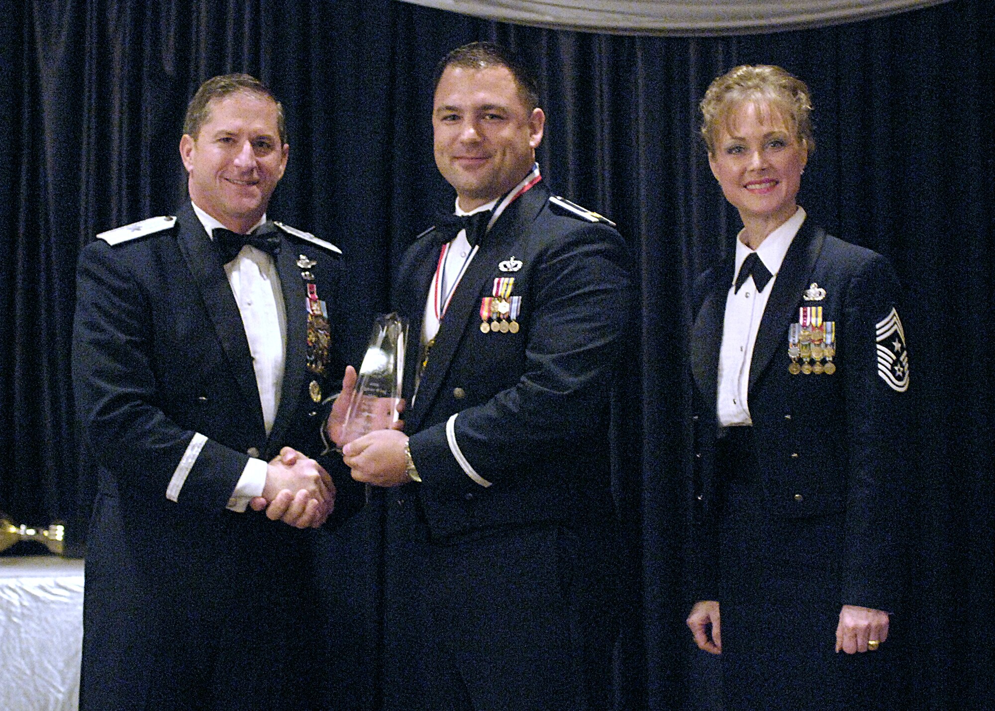 Field Grade Officer of the Year, Maj. Nathan Clemmer, 49th Civil Engineer Squadron.