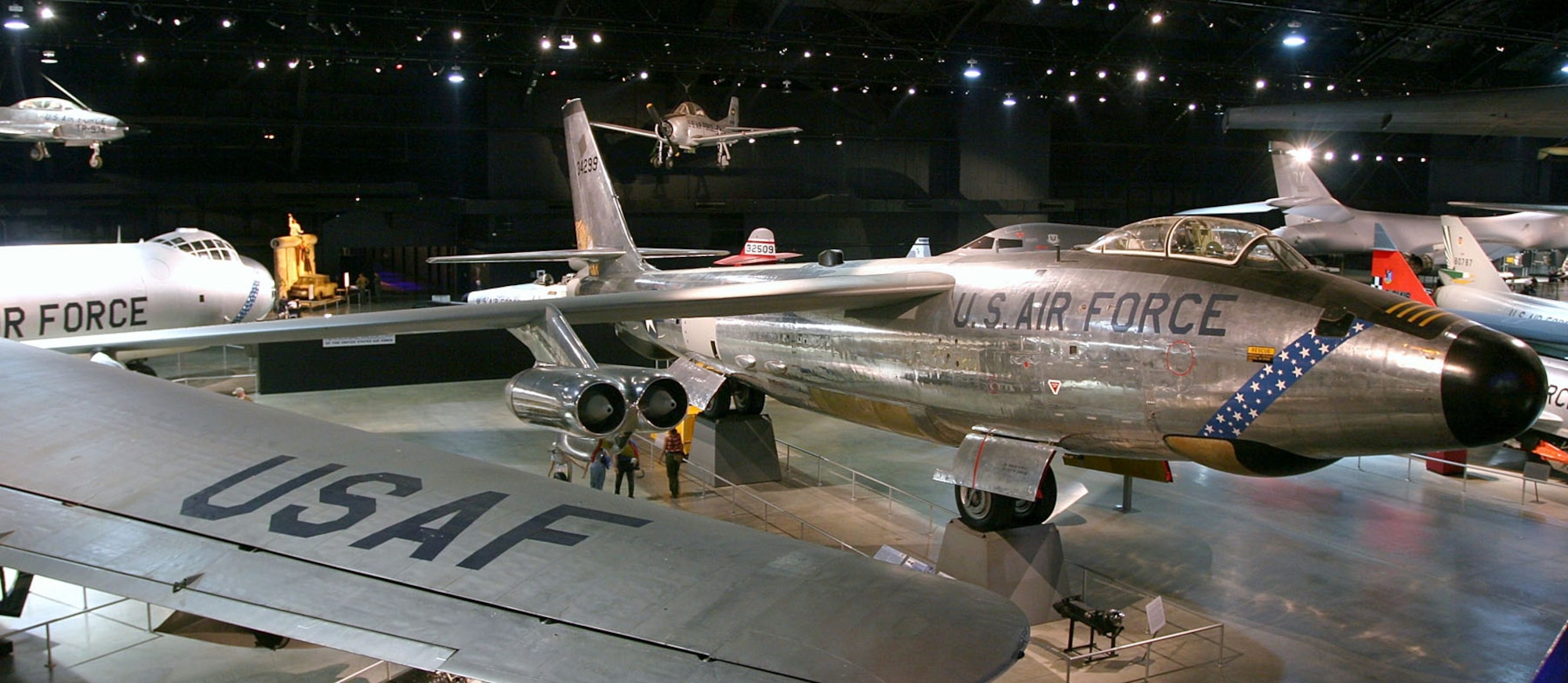 DAYTON, Ohio -- Boeing RB-47H in the Cold War Gallery at the National Museum of the United States Air Force. (Photo courtesy of Airshow Traveler)