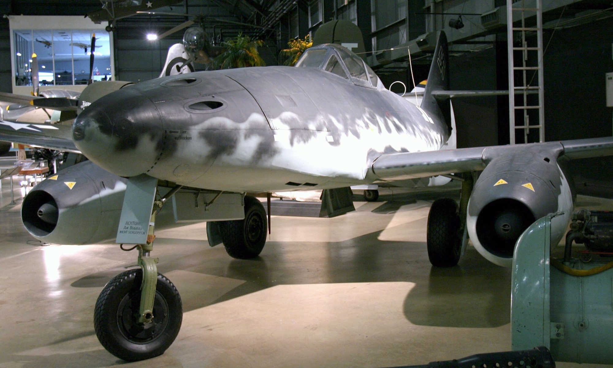 DAYTON, Ohio -- Messerschmitt Me 262A in the World War II Gallery at the National Museum of the United States Air Force. (Photo courtesy of Airshow Traveler)