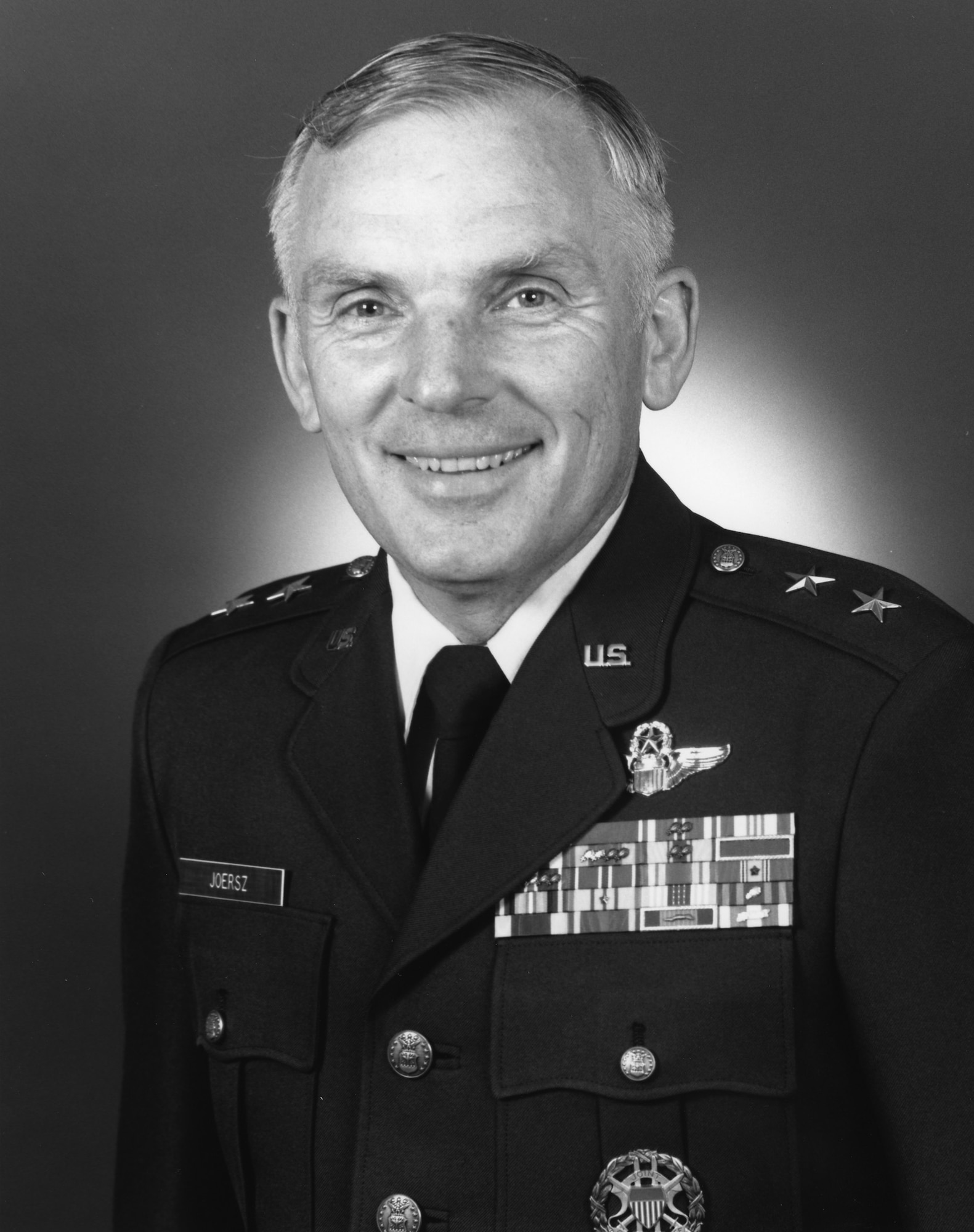 MAJOR GENERAL ELDON W. JOERSZ > Air Force > Biography Display