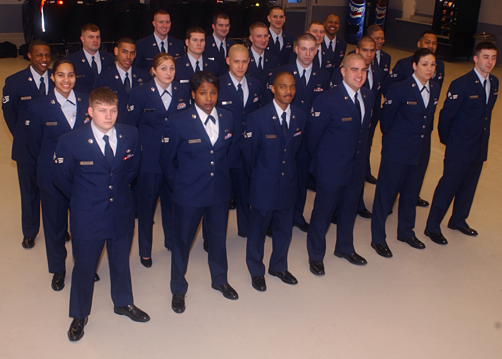 EIELSON AIR FORCE BASE, Alaska -- Airman Leadership School Class 2007-03. (U.S. Air Force photo by Airman 1st Class Jonathan Snyder)