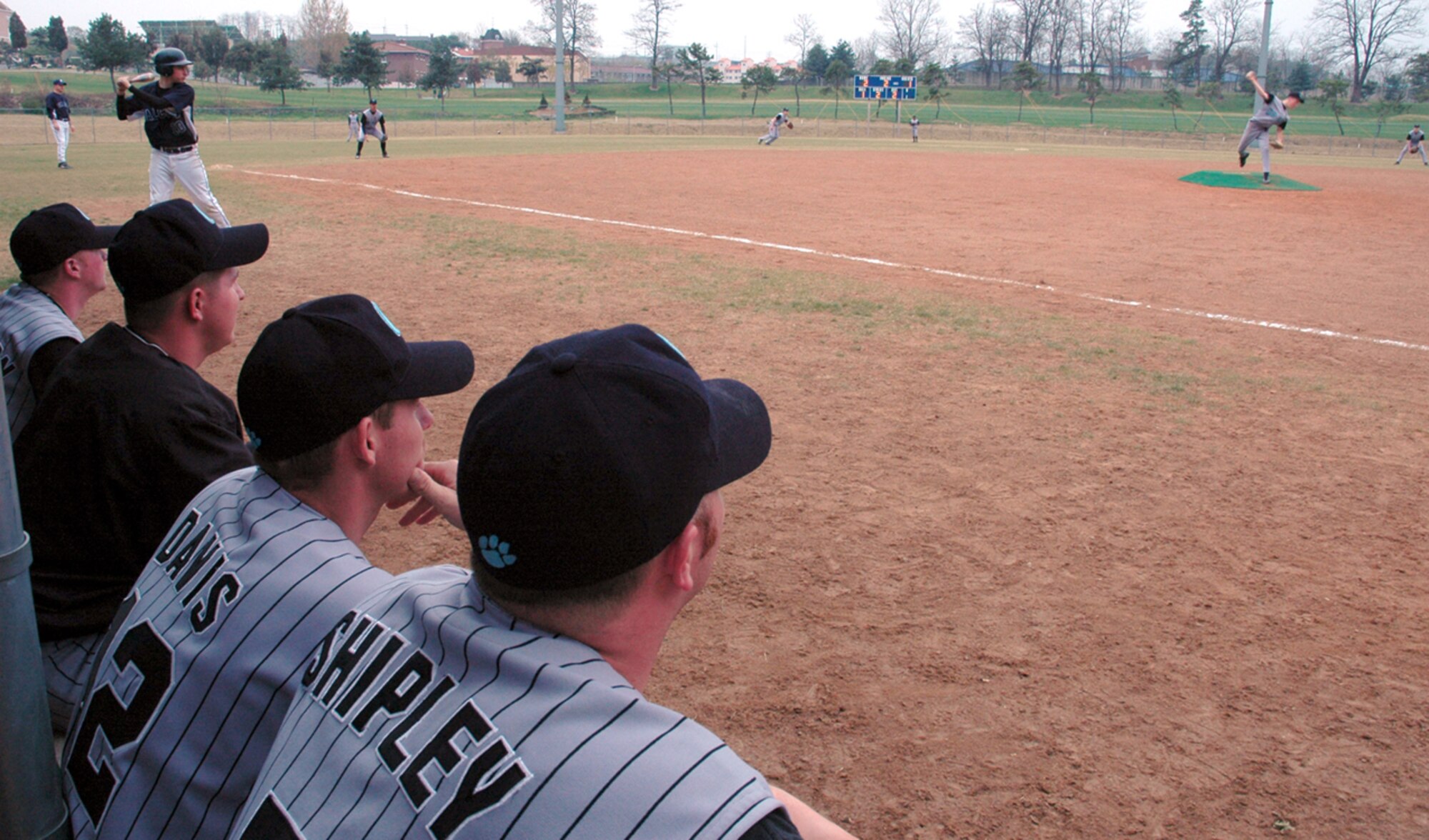 OSAN AIR BASE, Republic of Korea --  Five Airmen from Osan  provided assistant coaching duties to the Osan American High School Cougars baseball program in 2006.  The Cougars won the district championship.  (U.S. Air Force photo by Tech. Sgt. Michael O’Connor)