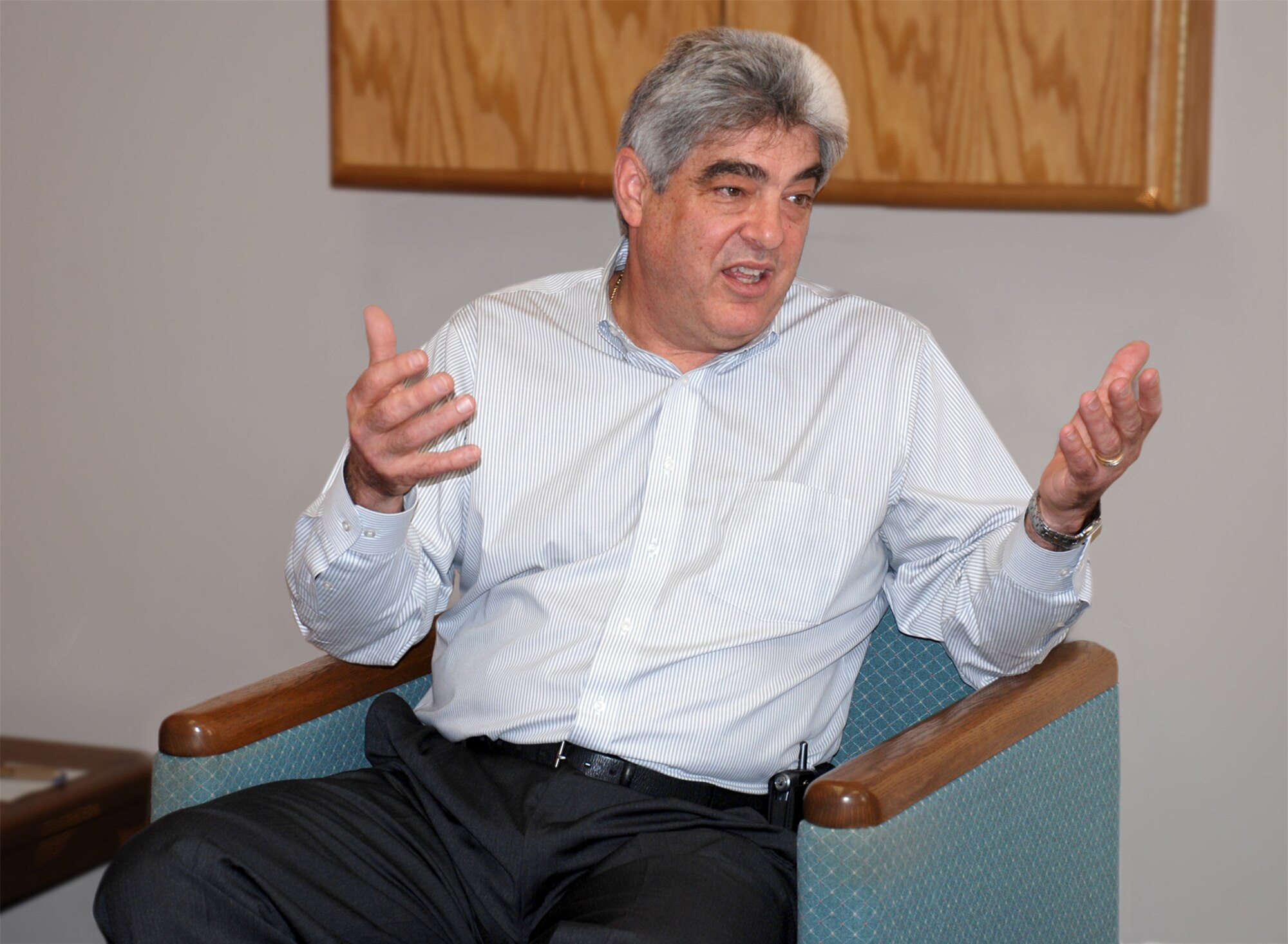 "Turned out I was the only one with the right expertise to deal with the problems..." Dr. Kenneth R. Boff, AFRL/HE chief scientist, on his early success in applying human factors psychology to complex systems design. (Photo by Chris Gulliford, AFRL/HE)