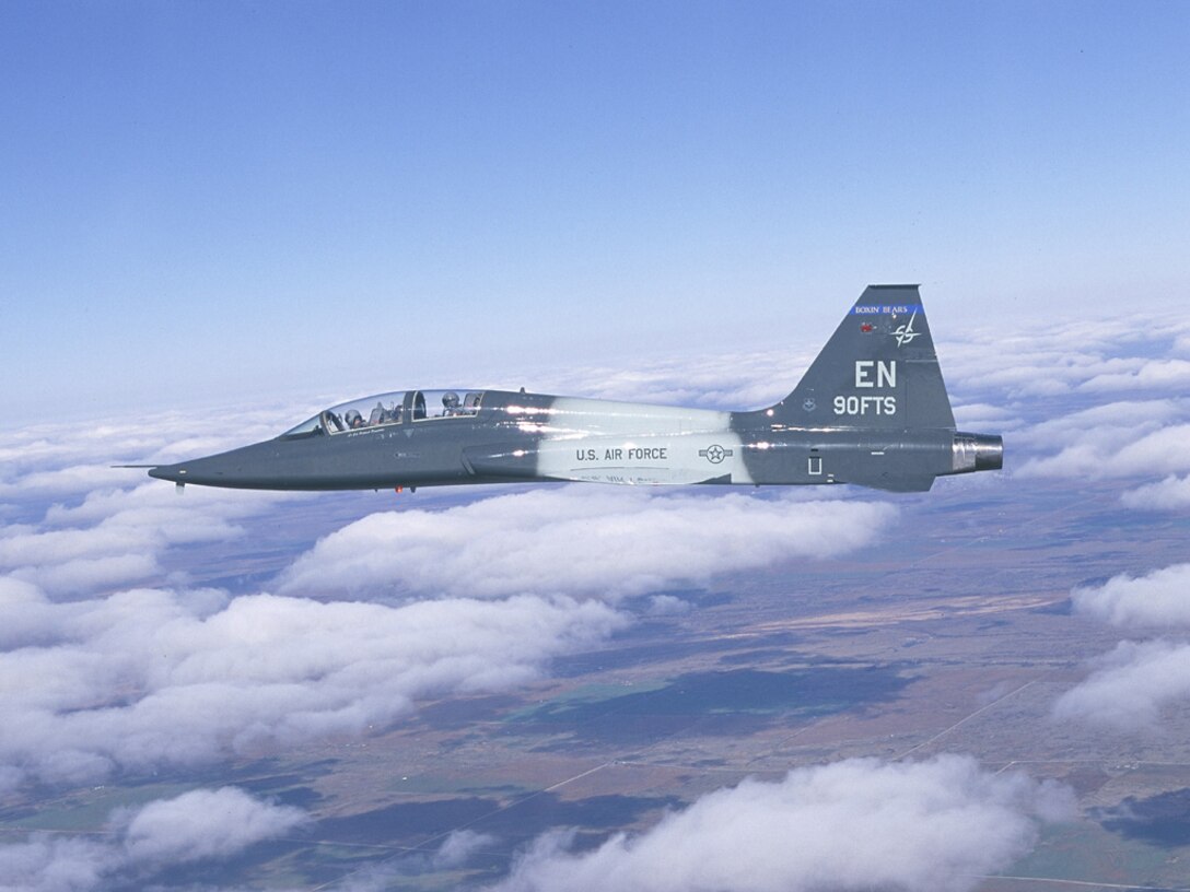 The T-38A Talon flew it's last training mission at Sheppard March 1. The "A" model is being replaced with the newer "C" model for use in training. (U.S. Air Force photo)