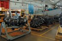 DAYTON, Ohio (02/2007) - Four Wright R-1820-97 turbosupercharged radials of 1200 hp each from the B-17F &quot;Memphis Belle.&quot; These engines are in the restoration hangar at the National Museum of the U.S. Air Force. (U.S. Air Force photo by Ben Strasser)