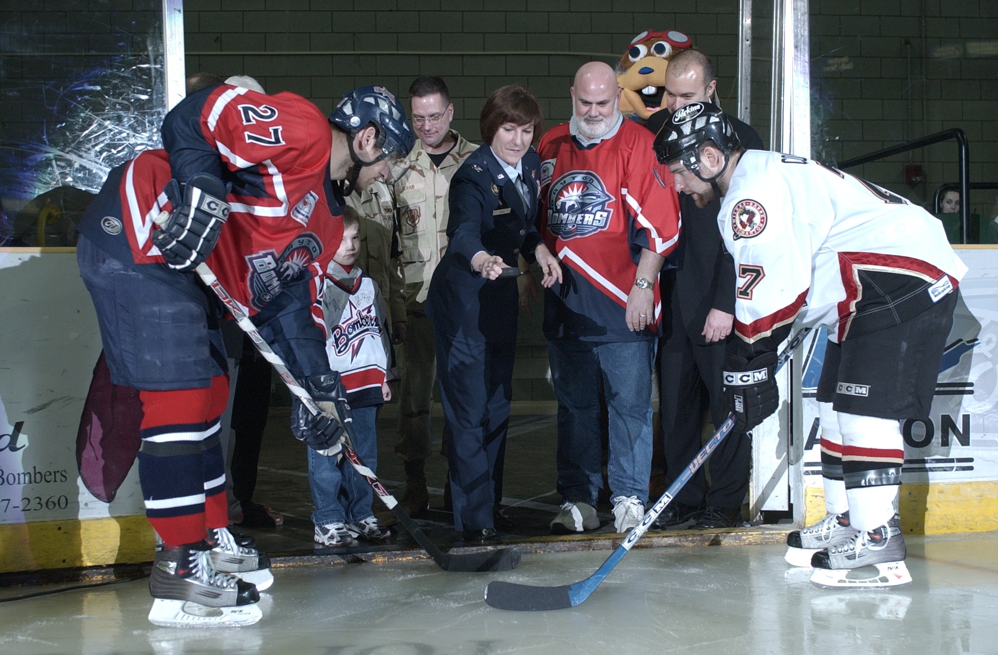 Base, Bombers team up for charity > WrightPatterson AFB > Article Display