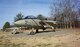 This F-14D Tomcat static display at Arnold Air Force Base's Main Gate entrance will be dedicated March 30 in honor of Navy Lt. Kara Hultgreen, the first Navy's first carrier-based combat fighter pilot.  The lieutenant was killed in a Tomcat crash in 1994. (Photo by David Housch)