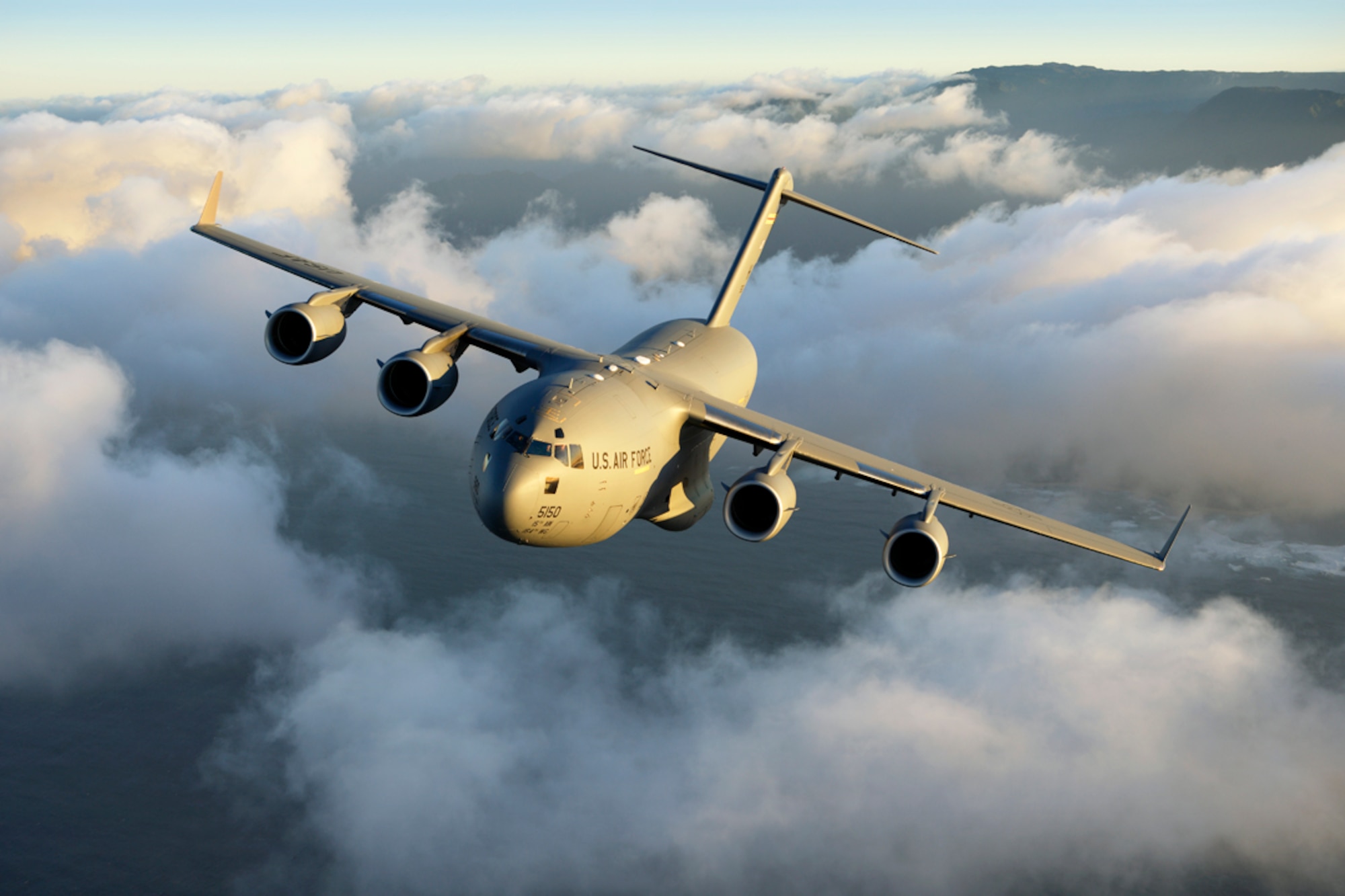 C-17 Over Fly