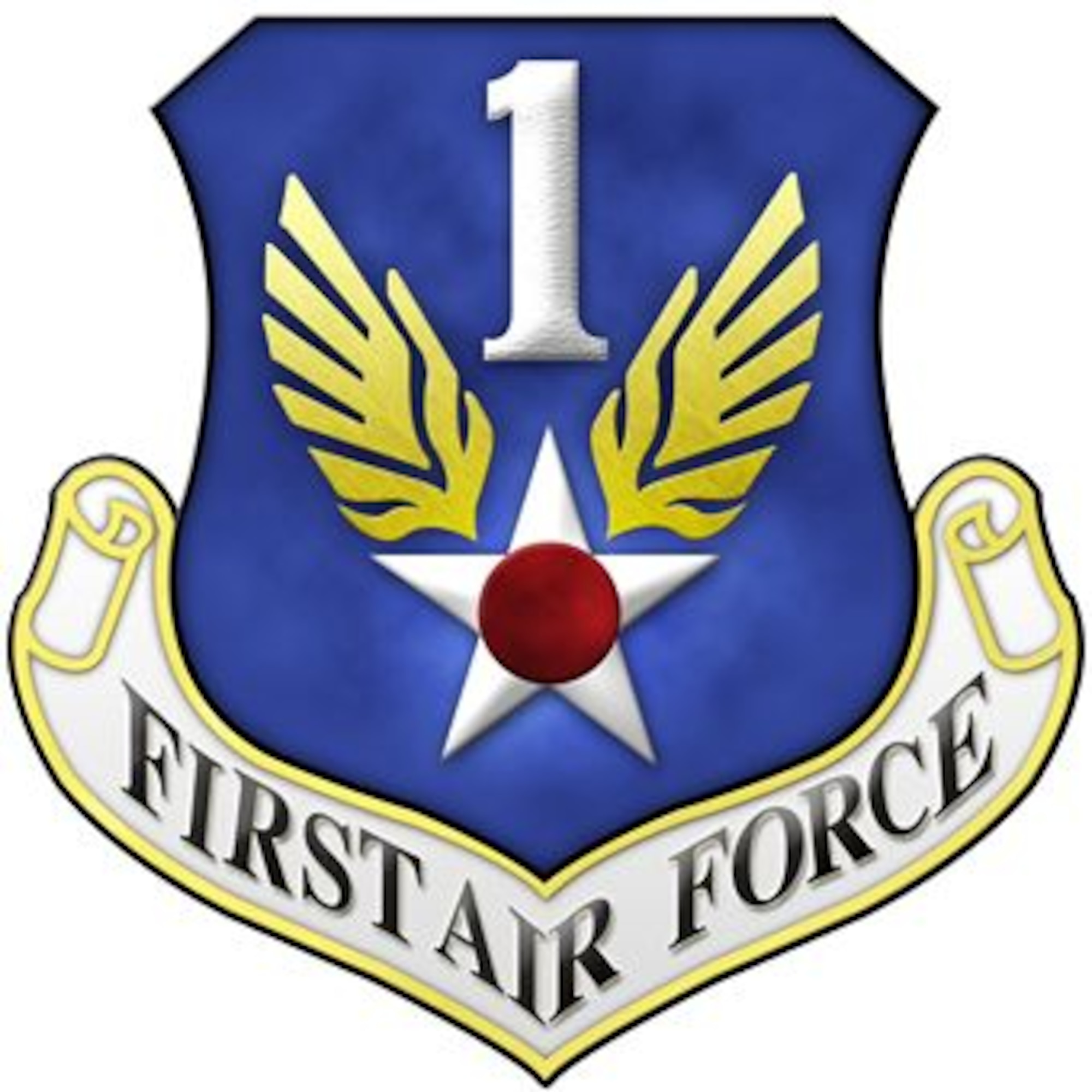 The patch of First Air Force.