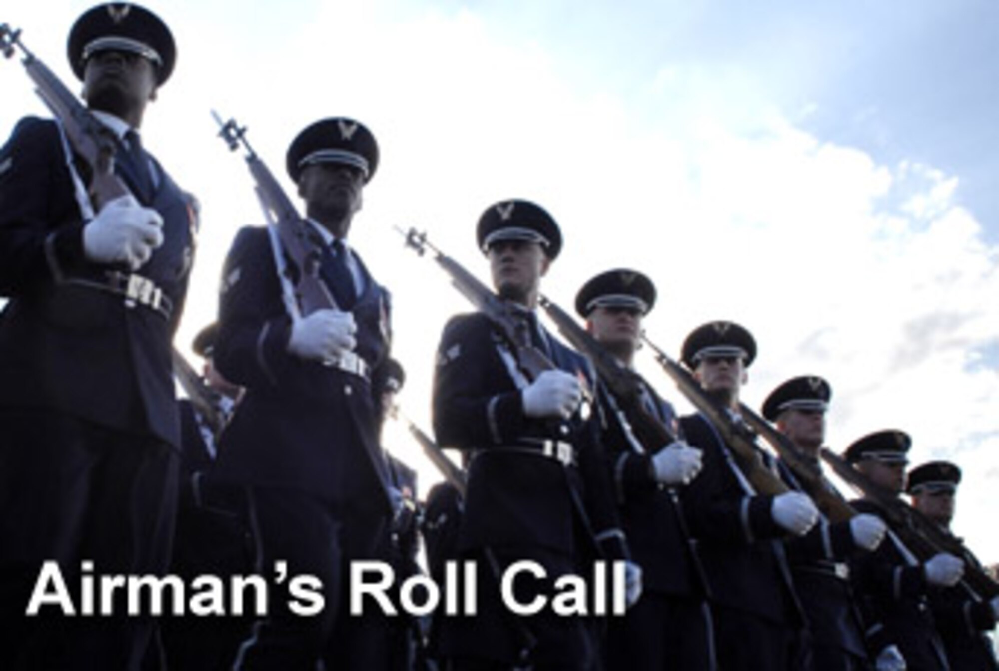 The Airman's Roll Call is a one-page print product, posted online every Wednesday, written so supervisors can read it to their Airmen during morning roll calls or weekly gatherings. (U.S. Air Force graphic/Mike Carabajal) 