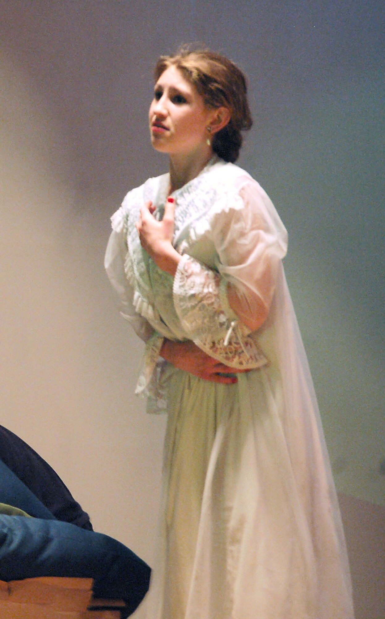 Anna Grace Jaquish performs as Audrey, one of the main characters in "Little Shop of Horrors." (Photo by Airman 1st Class Julius Delos Reyes)