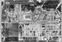 Aerial view of the base 1951