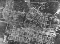 Aerial view of the base 1945
