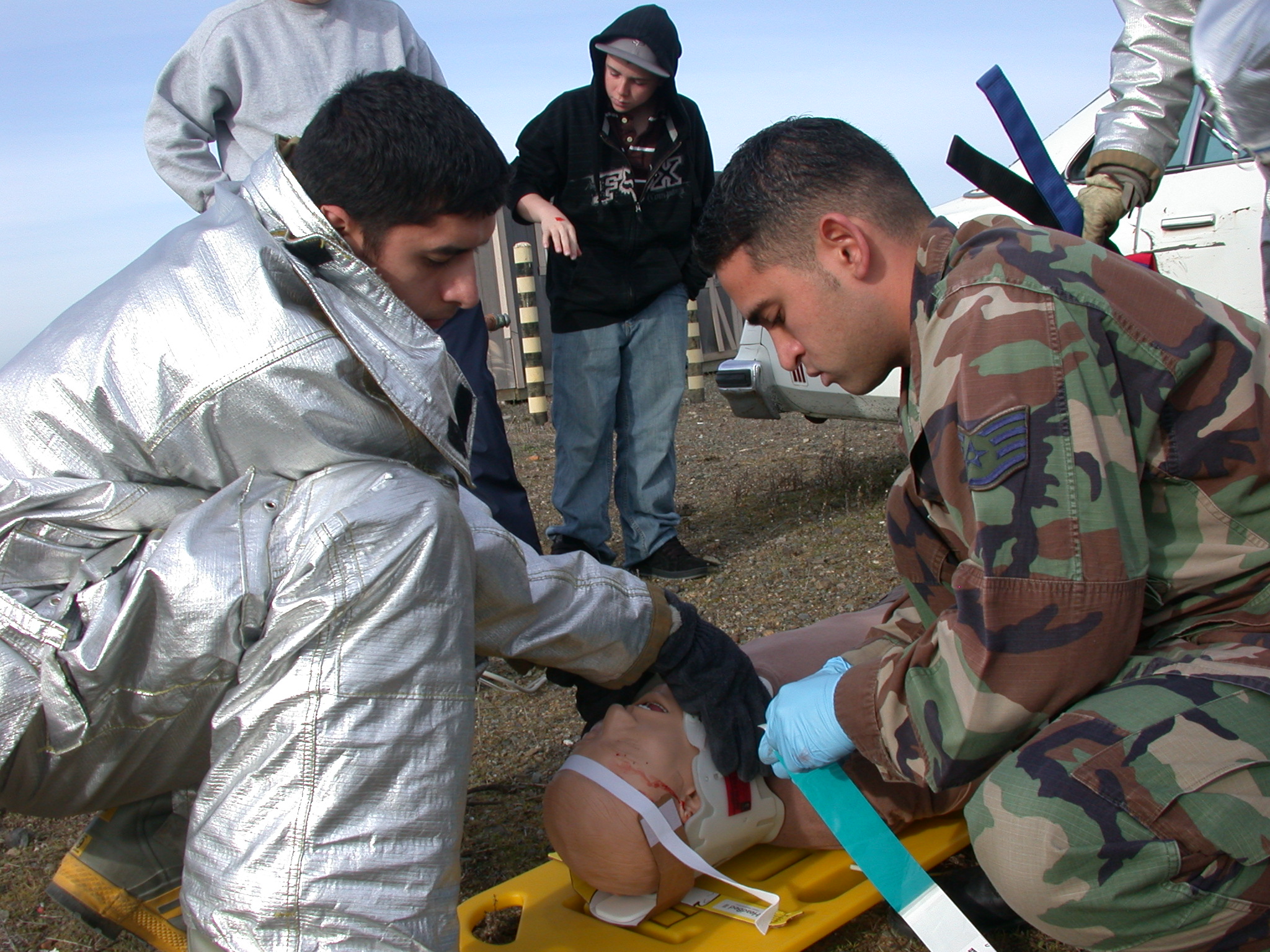 CRASHED 60th Medical Operations Squadron Emergency Department and 60th