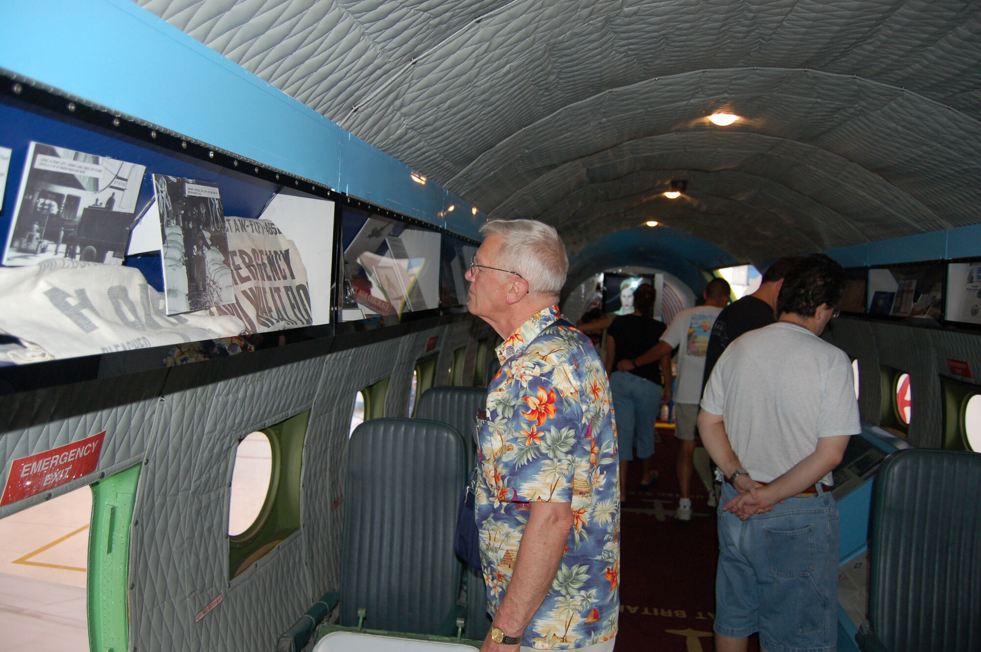 Approximately 500 visitors got a firsthand look of a C-54 during a March 22 open house at Coast Guard Air Station Borinquen, Puerto Rico. C-54s were used during the Berlin Airlift. Coast Guard Air Station Borinquen is located at what used to be Ramey AFB, which closed in 1973. (U.S. Air Force photo/Tech. Sgt. Ben Gonzales)