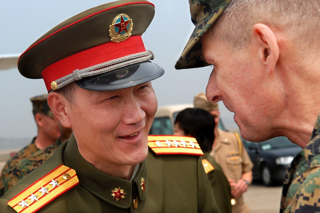 Chairman of the Joint Chiefs of Staff U.S. Marine Gen. Peter Pace ...