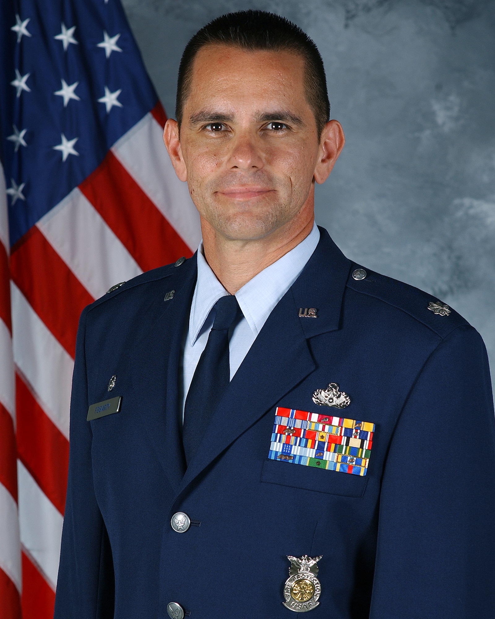 Lt. Col. Patrick Fogarty, 99th Civil Engineer Squadron Commander.