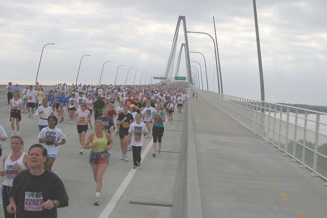 Nearly 40,000 people ran the 10-kilometer Cooper River Bridge Run in Charleston, March 31. The annual event was designed to promote continuous physical activity and a healthy lifestyle.