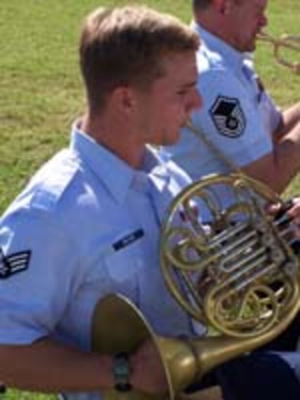 USAF Band of the West French Horn SrA Robbie Mayes with Gateway Brass