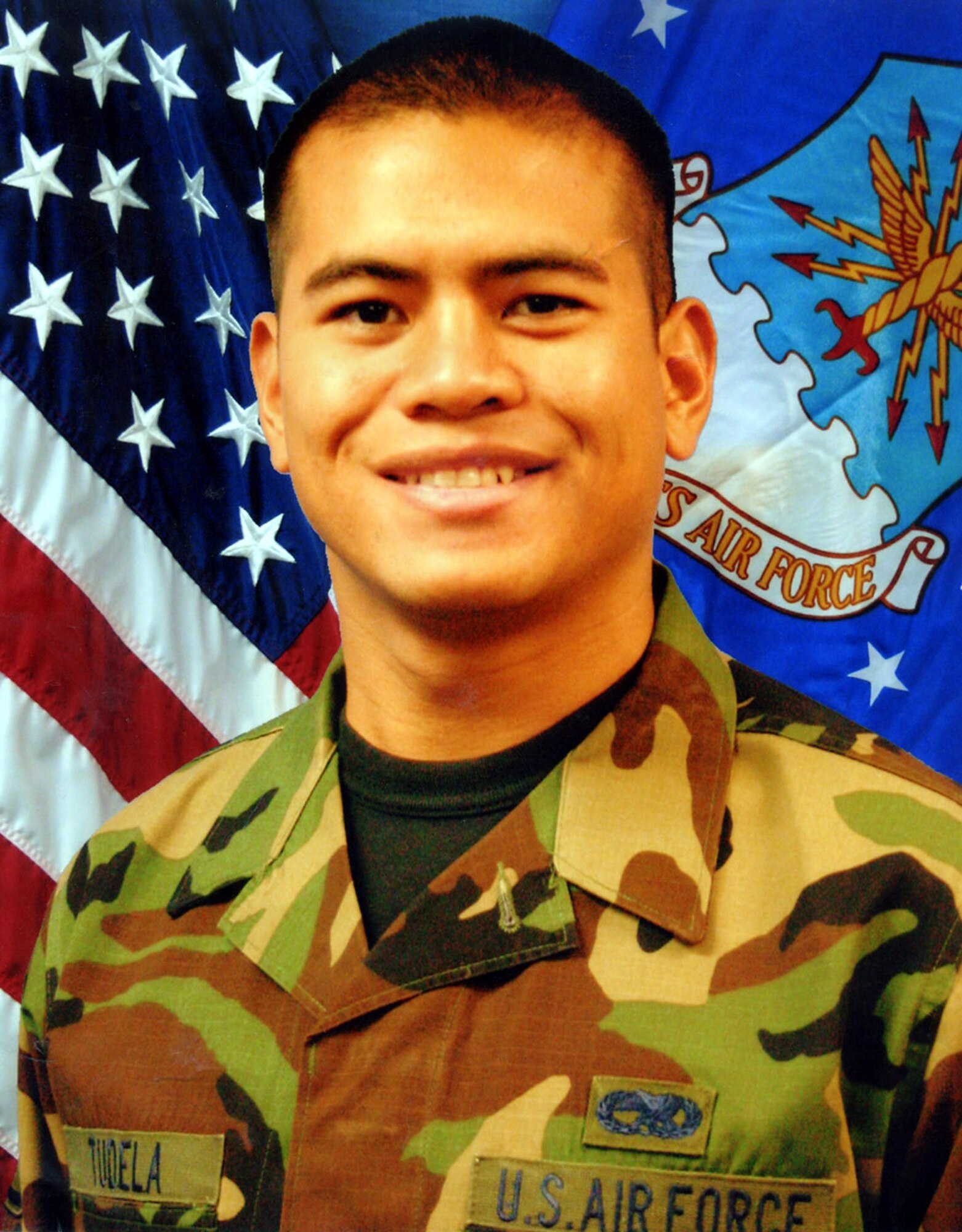 Staff Sgt. Jay Tudela, 60th Aircraft Maintenance Squadron C-5 Flying Crew Chief, was selected as Warrior of the Week. (U.S. Air Force photo)