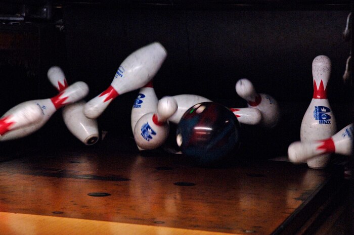 The grand reopening of Starlifter Lanes will be held May 10 at 9 am.(U.S. Air Force photo/ Staff Sgt. April Quintanilla)