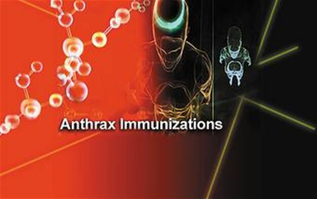 The Department of Defense announced that it will resume vaccinating U.S. military members against Anthrax.  The Food and Drug Administration approved a new source for the vaccine and determined that it is safe and effective. (U.S. Air Force illustration)