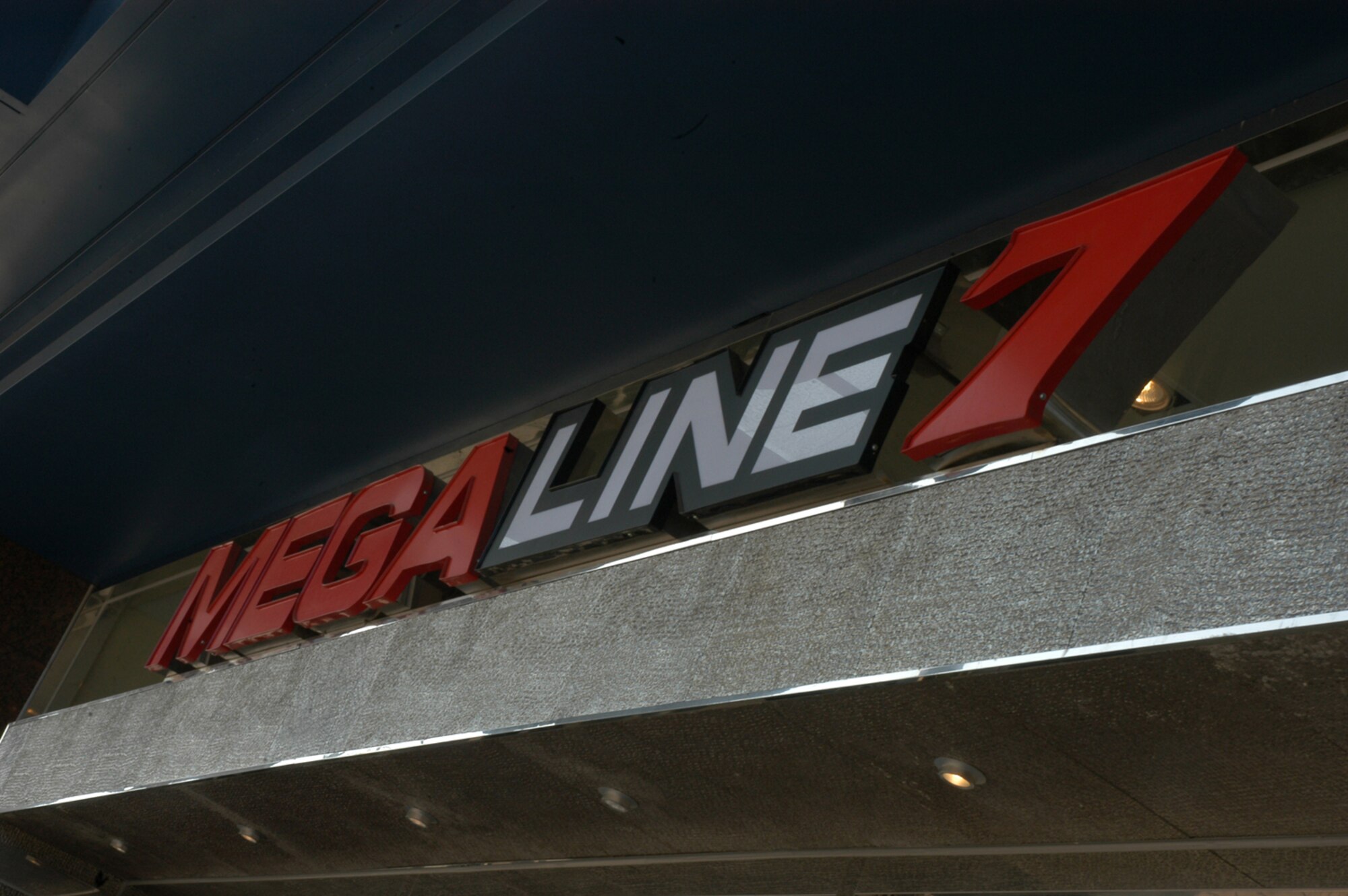GUNSAN CITY, Republic of Korea  Dec. 26, 2006 -- One stop along the way, the 'Megaline 7' movie theater in downtown Gunsan City is a top of the line theater, rivaling many cinemas back in the U.S. Megaline theaters offer new movies available for Kunsan Air Base Airmen and Soldiers. (U.S. Air Force photo/Senior Airman Stephen Collier)                              
