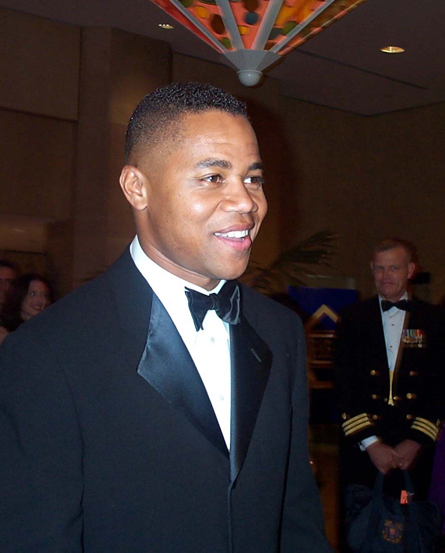 Cuba gooding jr star of men of honor a film about the navy s first