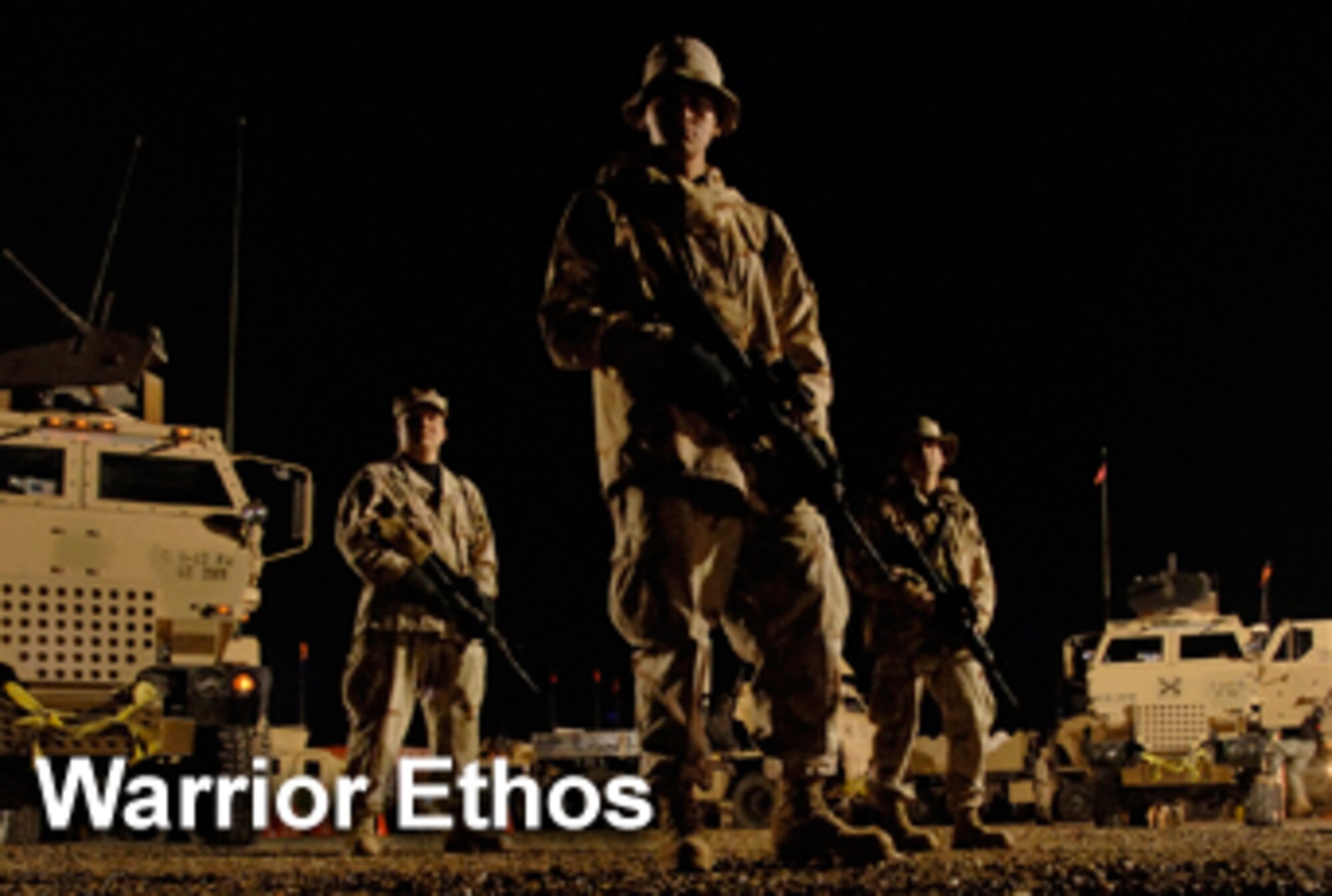 The warrior ethos is the foundation of what it means to be an Airman. It is a hardiness of spirit, and moral and physical courage. (Air Force illustration/Mike Carabajal) 