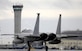 An F-15C Eagle taxis down the flightline May 7 at Elmendorf Air Force Base, Alaska, during a simulated alert launch as part of Alaska Shield/Northern Edge 2007. The exercise is part of the national level Ardent Sentry/Northern Edge 2007 -- a joint chiefs of staff-directed, U.S. Northern Command-sponsored homeland defense and Defense Support of Civil Authorities exercise. (U.S. Air Force photo)