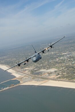 The Hurricane Hunters answer the call to an early kickoff of this year's hurricane season, which arrived nearly a month early with the development of Subtropical Storm Andrea off the coast of Georgia. This year, the state-of-the-art WC-130J aircraft will be equipped with the Stepped-Frequency Microwave Radiometer which allows the Citizen Airman of the Hurricane Hunters to constantly measure surface winds directly below the aircraft. (U.S. Air Force Photo/Tech. Sgt. James Pritchett)