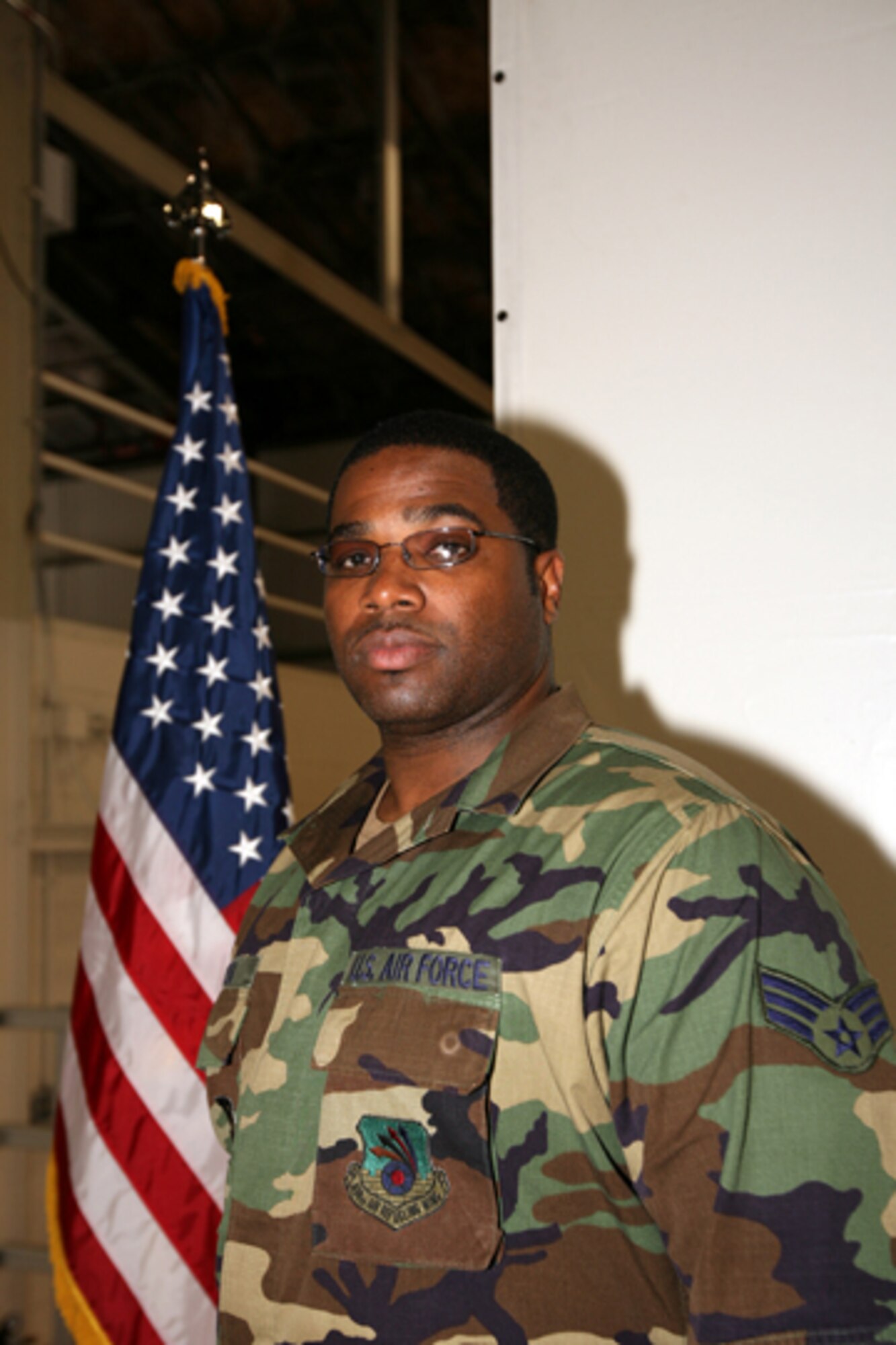 GRISSOM AIR RESERVE BASE, Ind. -- Senior Airman Edward Green, 434th Services Flight, was selected as the Airman of the Quarter for the second quarter of 2007. He was recognized during the May unit training assembly. (U.S. Air Force photo/Senior Airman Omar Delacruz)