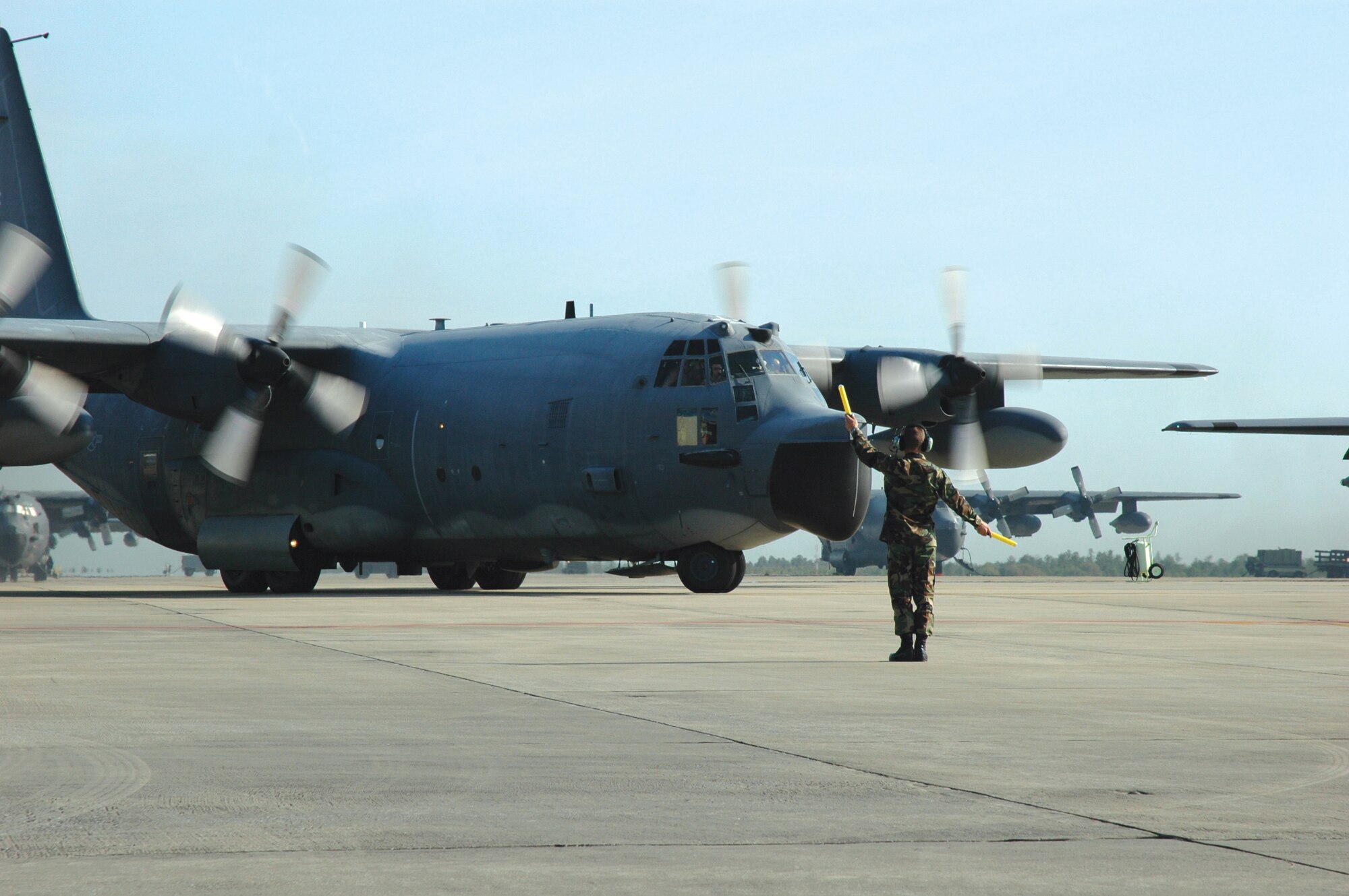 Wing reservists prepare to board an aircraft for a deployment. Members of the 919th Special Operations Wing have supported numerous deployments since Sept. 11, 2001, and as a result of their heroism, the wing has become one of the most highly decorated wings in Air Force Reserve Command. (U.S. Air Force Photo/Jasmine DeNamur)