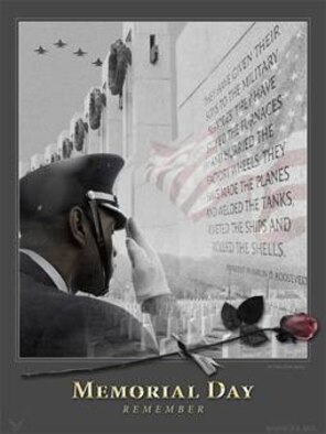 Memorial Day Mini Poster #1.  This poster is 7.5x10 inches @ 300 ppi and was created by Patrick Harris of the Air Force News Agency. This poster can be provided up to 9x12 inches in size and in almost any format required upon request. Air Force Link does not provide printed posters but assistance can be provided in acquiring posters through your servicing DAPS. A PDF version for printing on office printers is also available. Requests can be made to afgraphics@dma.mil. Please specify the title and number.