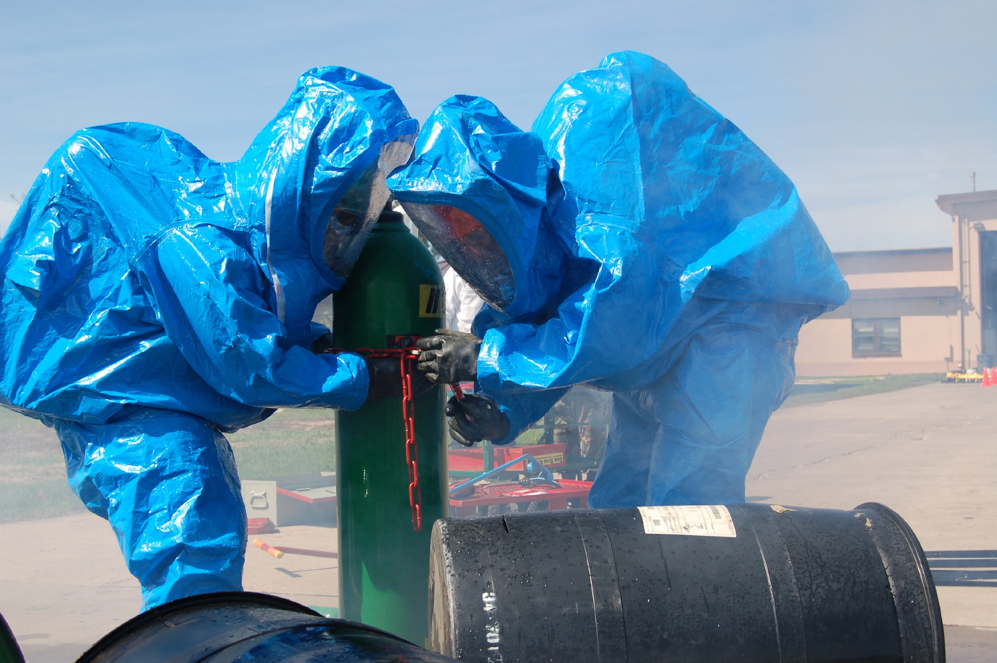 Fire department fights HAZMAT spill gt Grand Forks Air Force Base gt News