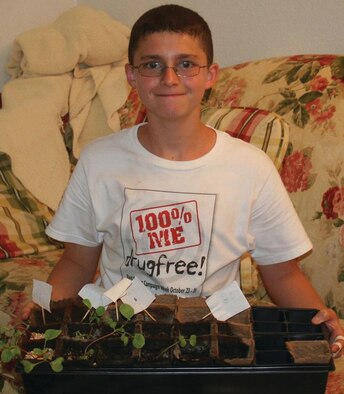 Sam is a 13 year old student in the 8th grade at Andersen Middle School.  As a member of the Cross Country team, Sam usually places second or third among team members in local meets.  He also plays baritone sax for the school band.  
