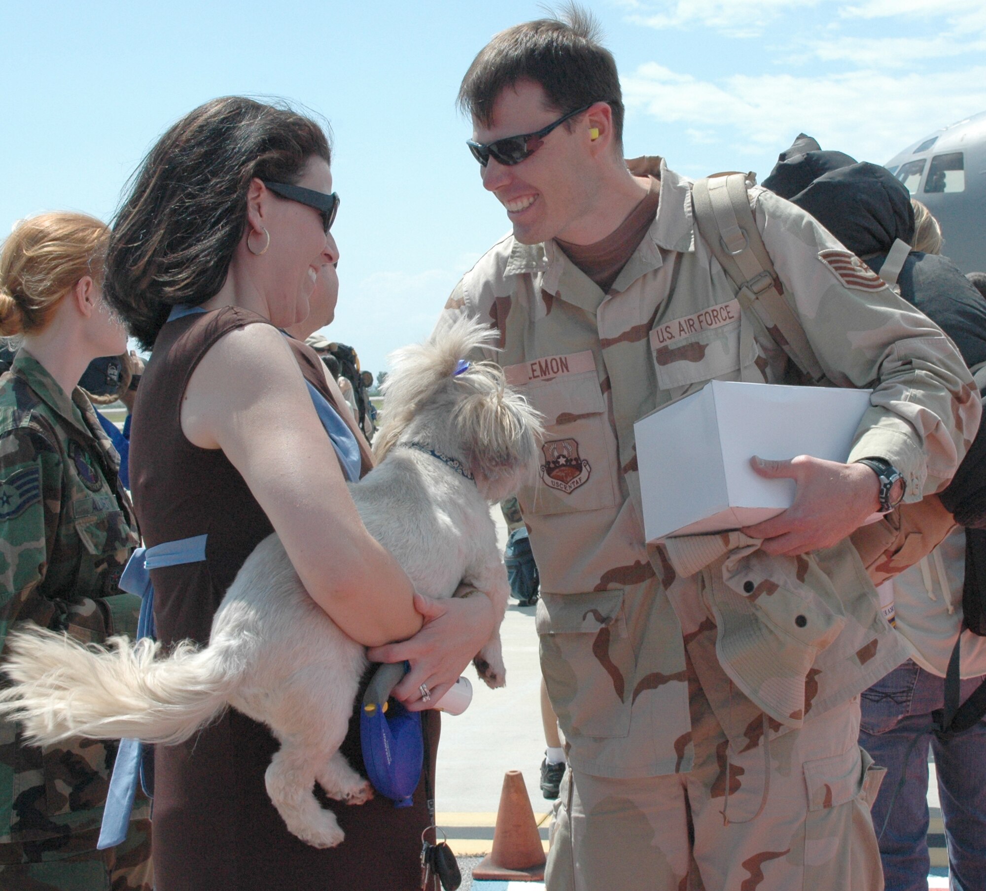 Air Force Reserve Rescue Airmen from the 920th Rescue Wing finally arrived home via a C-17 Globemaster III after a week of delays from their departure from Afghanistan where they were deployed providing combat search and rescue for various lengths of time.