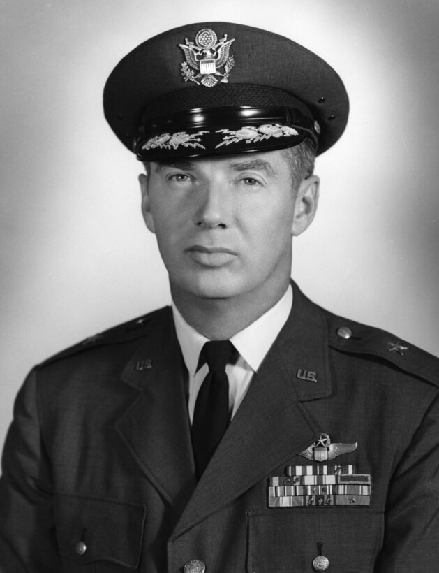 Brig. Gen. Howard Kreidler, first commander of the now 701st Arilft Squadron and 437th Airlift Wing. (USAF historical photo)