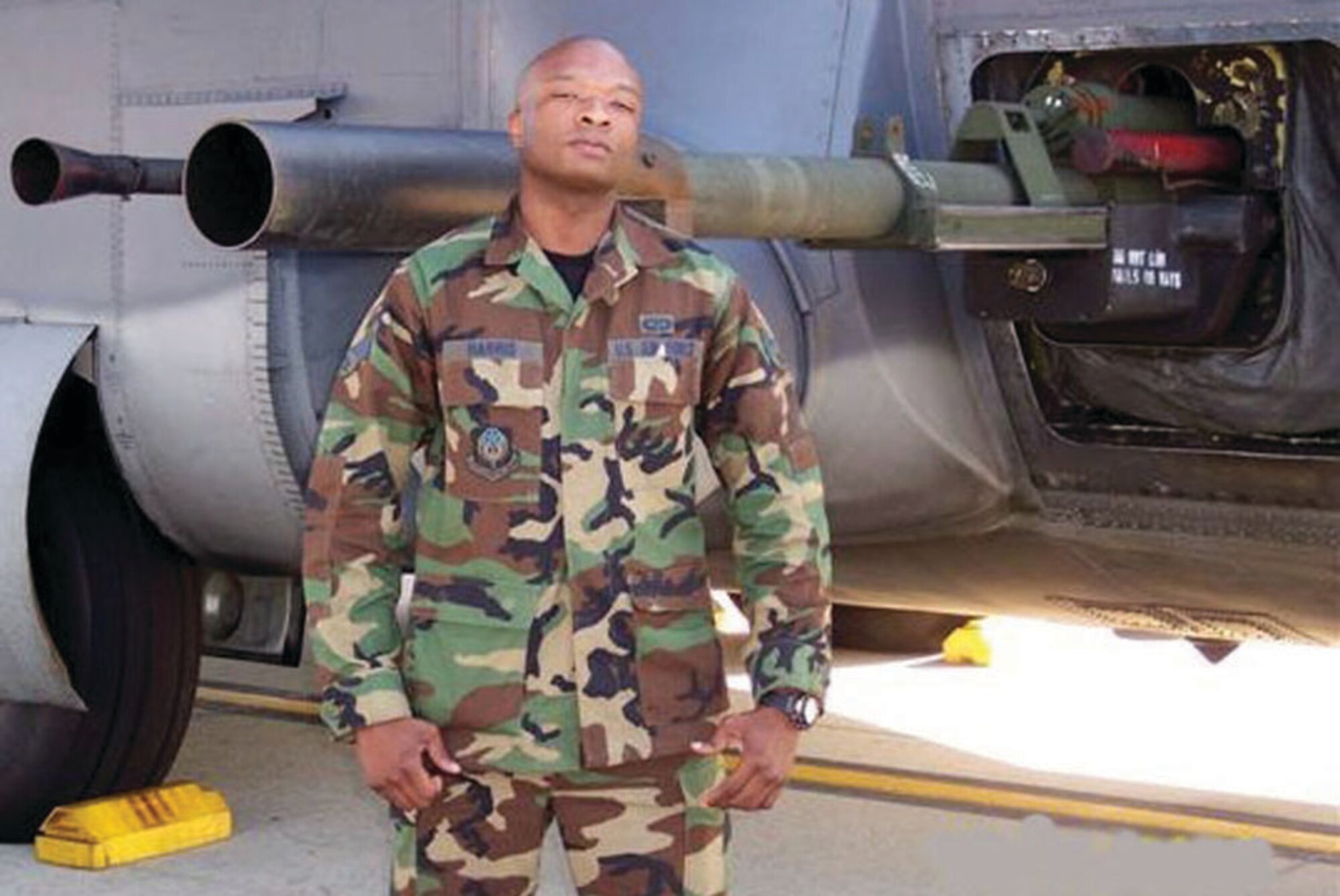Senior Airman Lawrence Harris II was named the Air Force Weather Airman of the Year for 2006. (Courtesy photo)