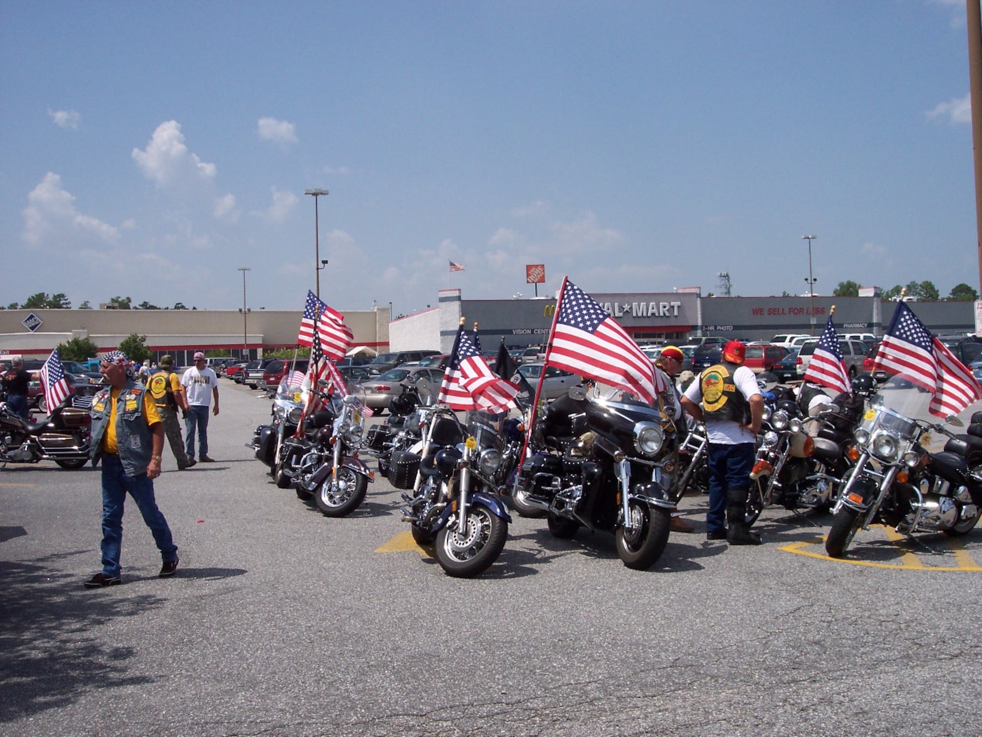 The Patriot Guard Riders are a unique group of motorcyclists spread across the nation dedicated to preserving the sanctity of military funerals.  The PGR attend the funeral services of fallen military members and through strictly legal and non-violent means, shield mourners from any interruptions created by protesters. Courtesy photo
