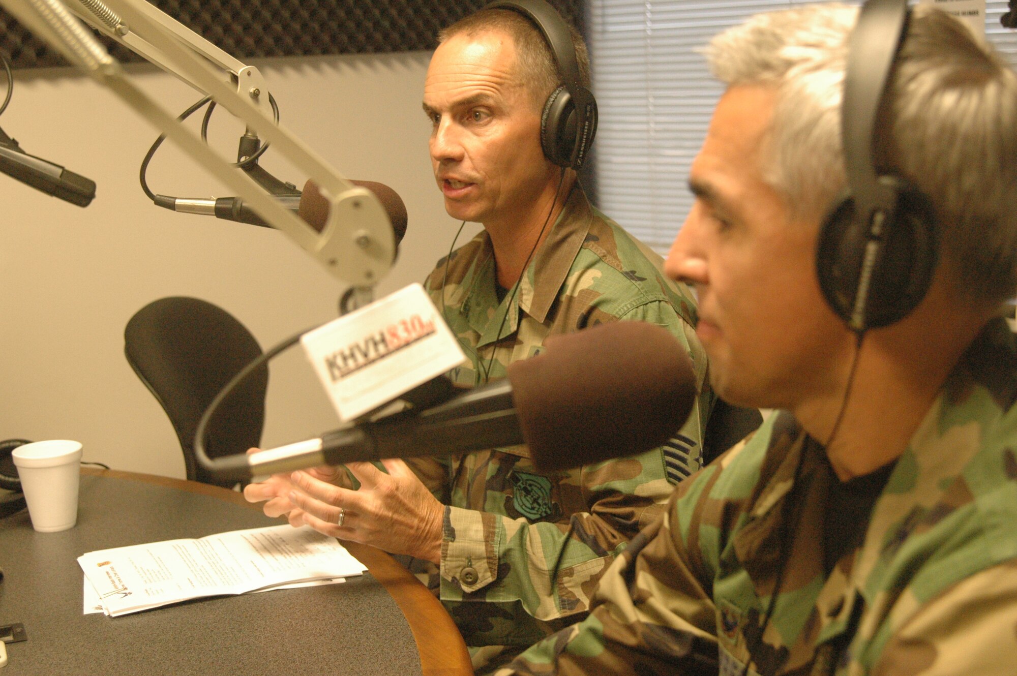 Chief Master Sgt. John McNulty, 15th Mission Support Group command chief, illustrated the importance of the Airmen to the Air Force mission on the Rick Hamada show today.  “They come from all over the world,” he said, “and interestingly enough, many of our Airmen come in with bachelor’s degrees and even master’s degrees.  They are well educated; they are well informed and you can’t get anything past them.”    